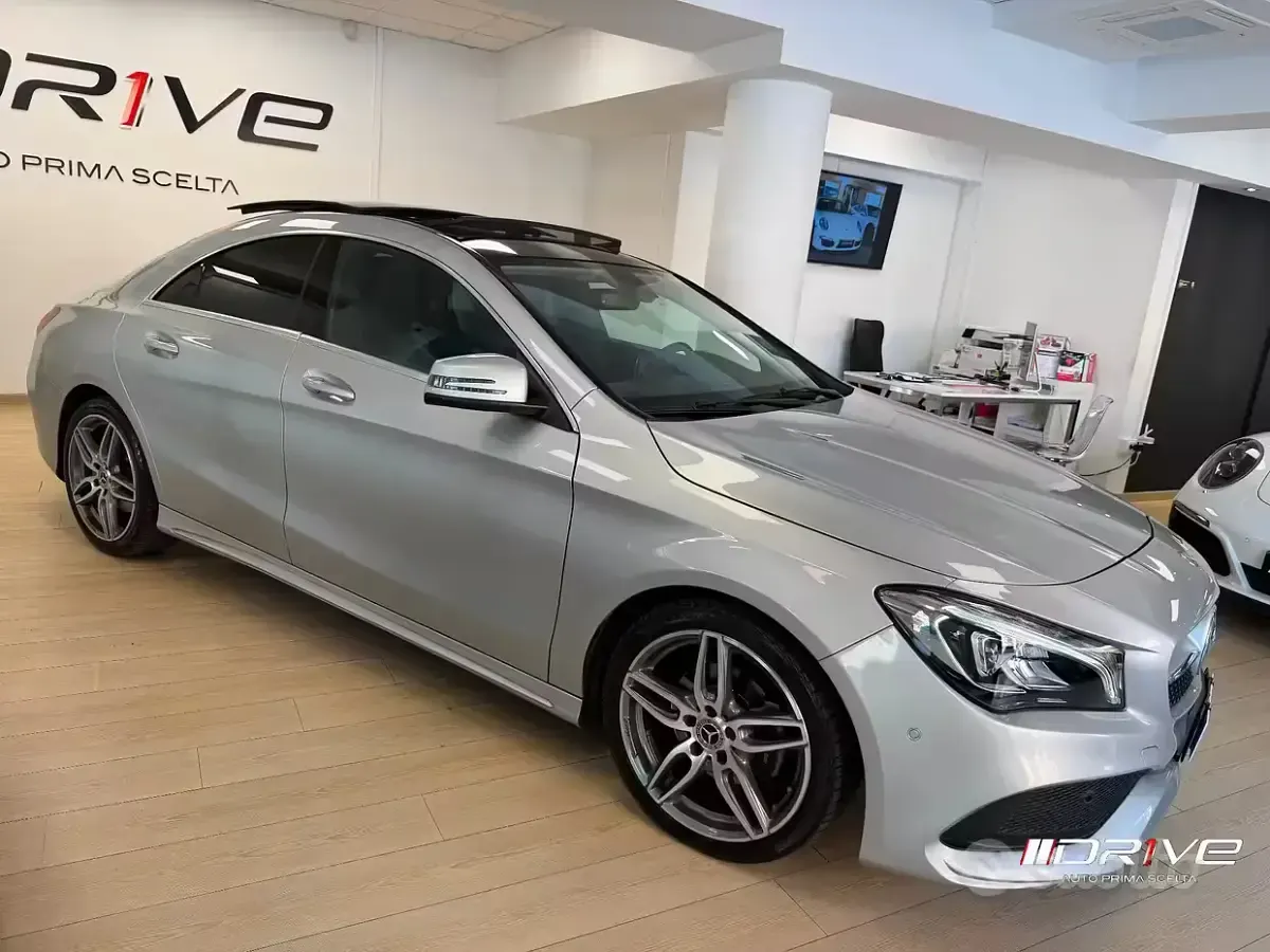 Usata Mercedes CLA200 Premium 136 CV (100 kW) 2018 Grigio Berlina