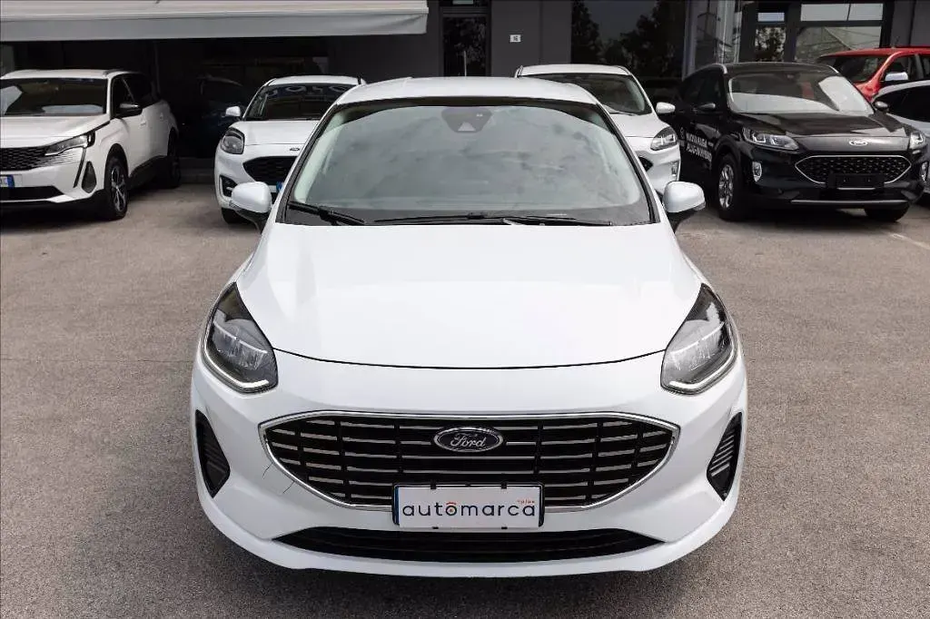 Usata Ford Fiesta Titanium 75 CV (55 kW) 2022 Bianco Utilitaria