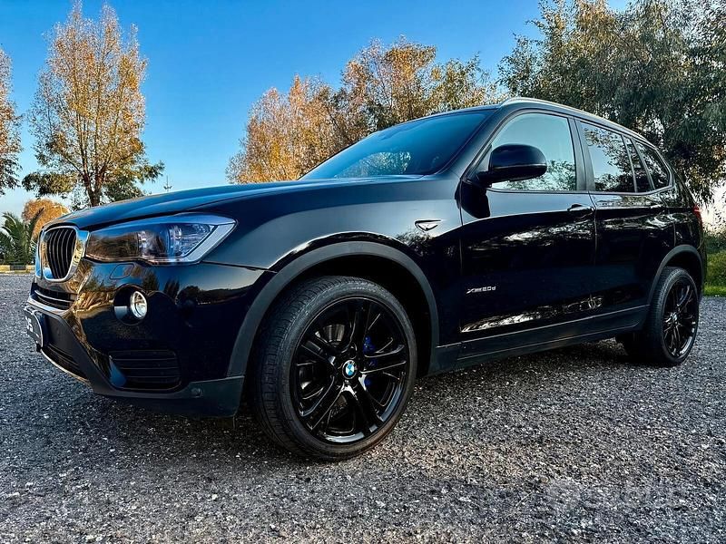 Usata BMW X3 xLine 190 CV (139 kW) 2015 Nero SUV