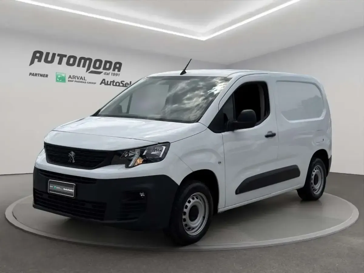Usata Peugeot Partner 102 CV (75 kW) 2021 Bianco Monovolume