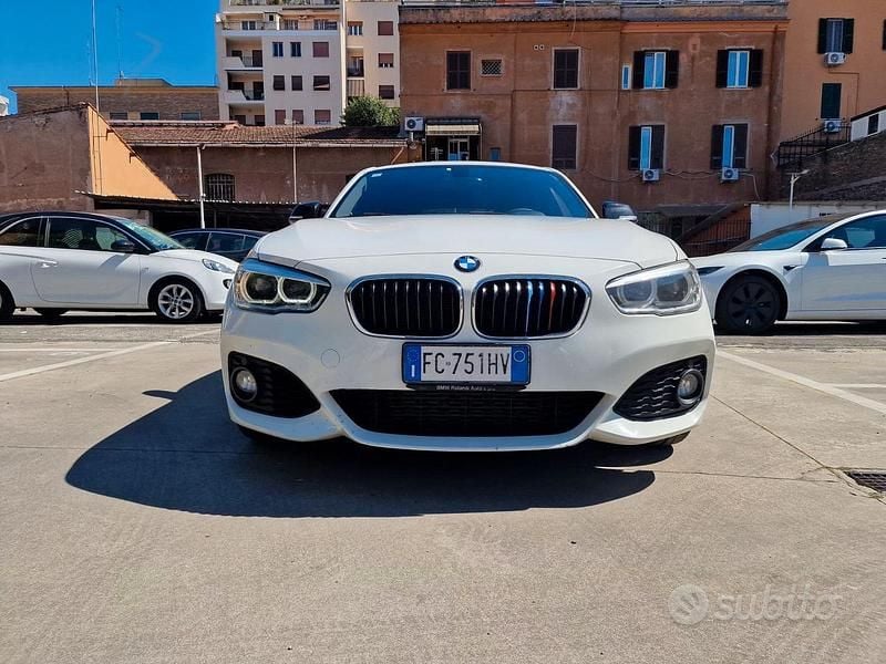 Usata BMW 120 M Sport 190 CV (139 kW) 2016 Bianco Utilitaria