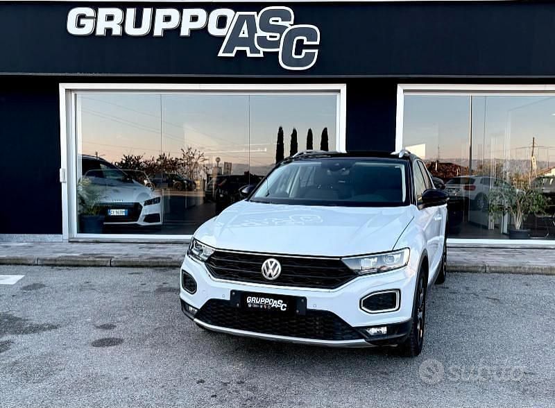 Usata VW T-Roc Advance 150 CV (110 kW) 2018 Bianco SUV