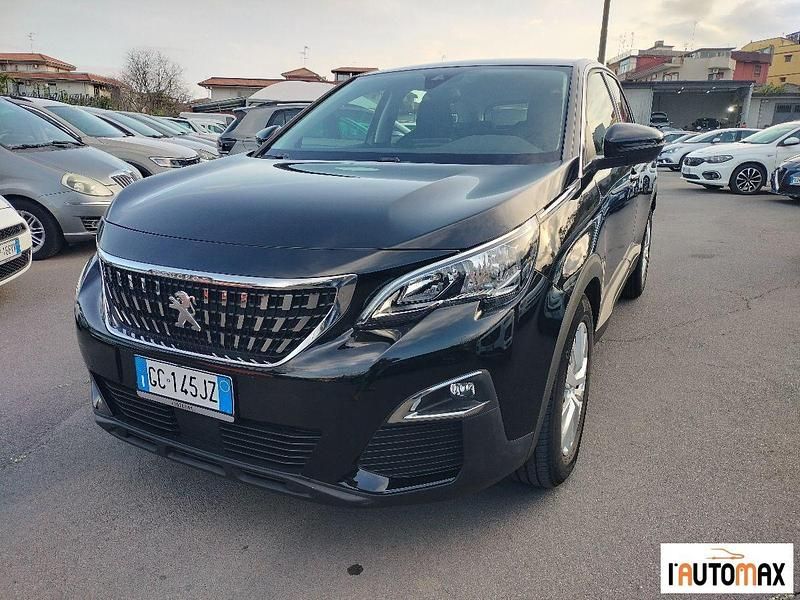Usata Peugeot 3008 Business-Line 130 CV (95 kW) 2020 Nero SUV