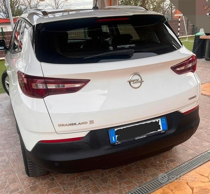 Usata Opel Grandland X 130 CV (95 kW) 2019 Bianco SUV