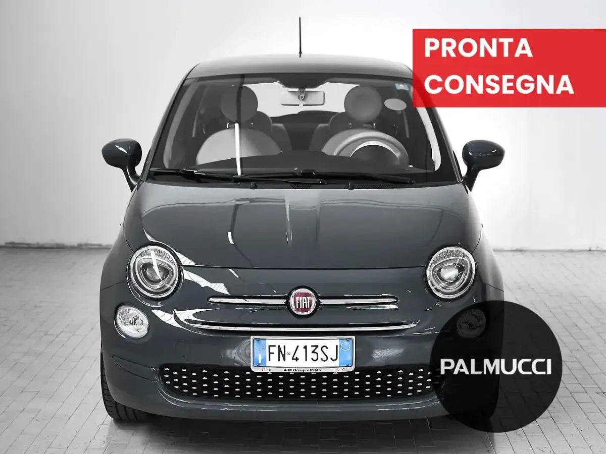 Usata Fiat 500 Lounge 69 CV (50 kW) 2018 Grigio Utilitaria