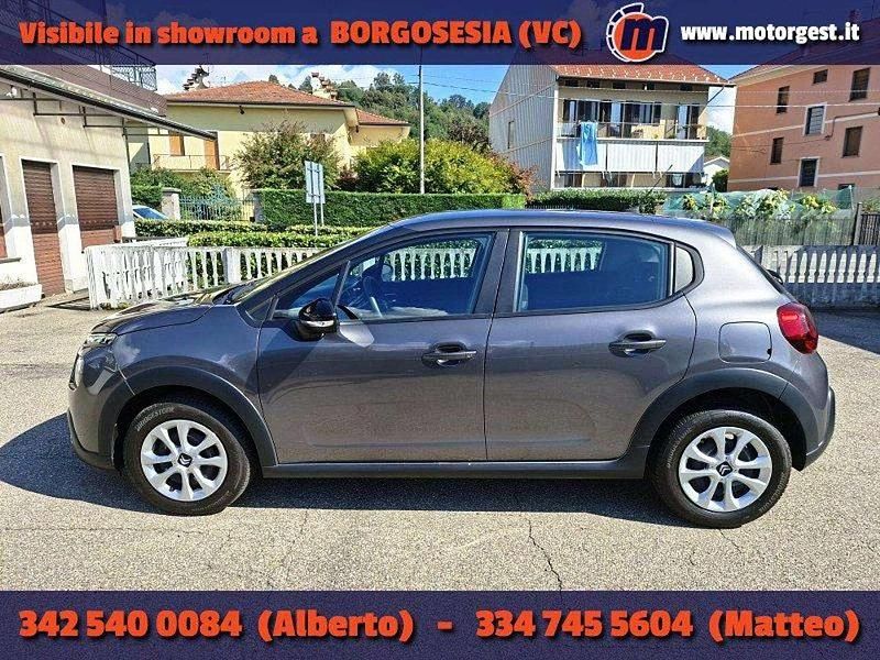 Usata Citroën C3 Feel 83 CV (61 kW) 2022 Grigio Berlina