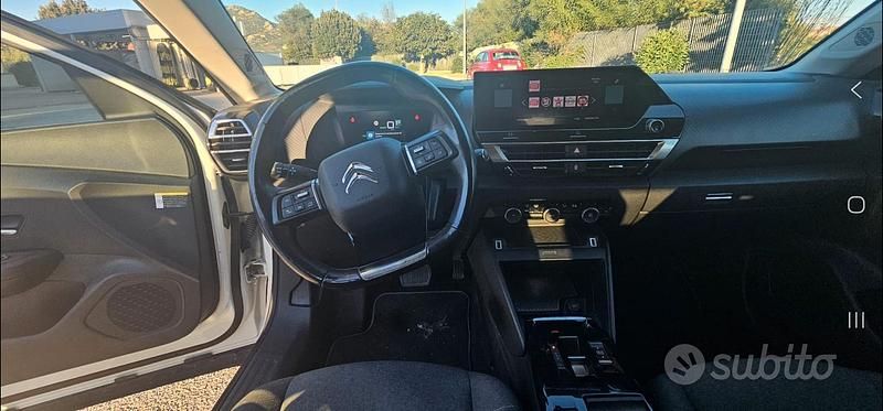 Usata Citroën e-C4 100 kW (136 CV) 2021 Bianco Berlina