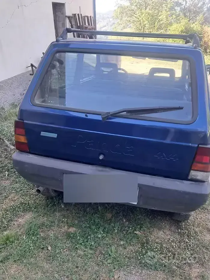 Usata Fiat Panda 4x4 54 CV (39 kW) 2000 Bluazzurro Utilitaria