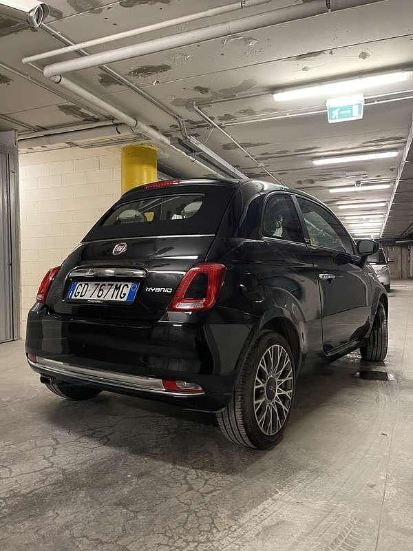Usata Fiat 500C Dolcevita 69 CV (50 kW) 2021 Nero Cabrio