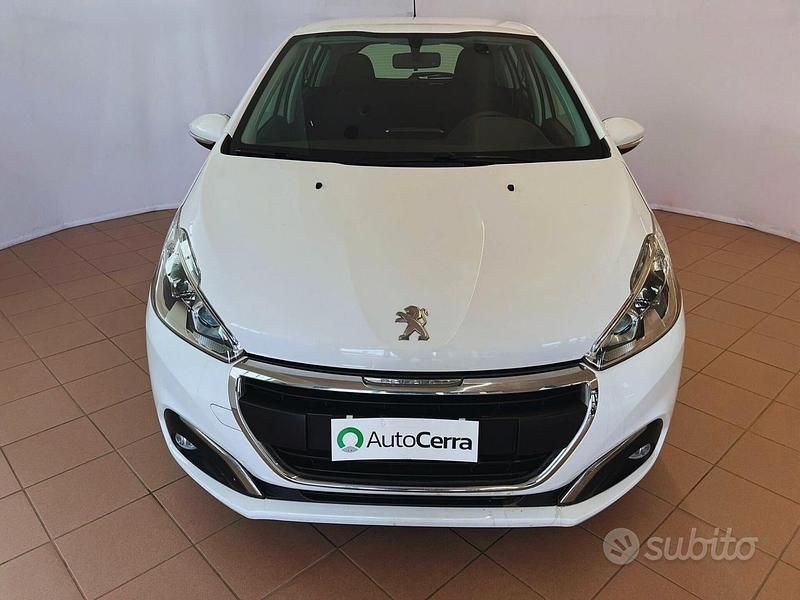 Usata Peugeot 208 S 101 CV (74 kW) 2019 Bianco Utilitaria