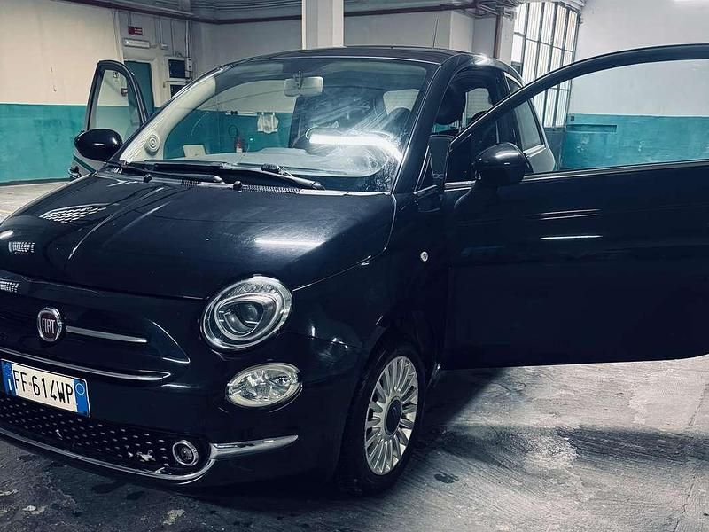Usata Fiat 500 Lounge 95 CV (69 kW) 2016 Nero Utilitaria