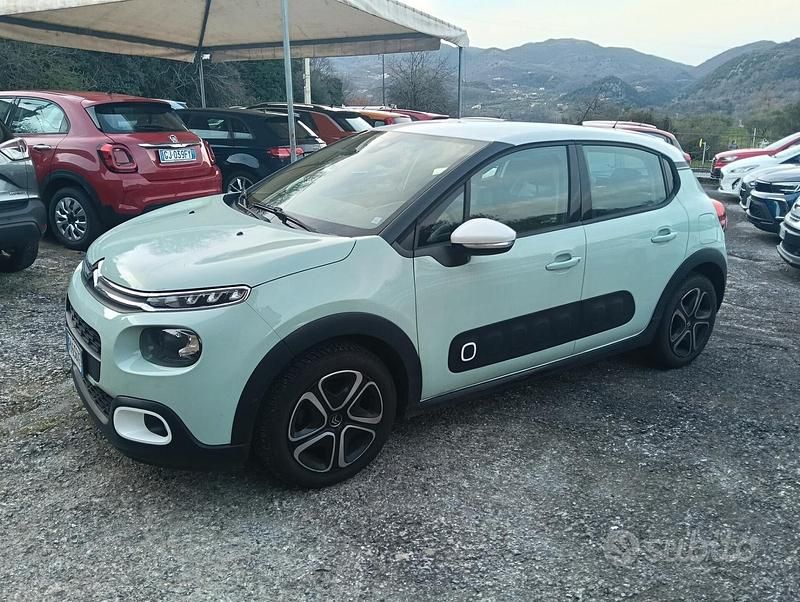 Usata Citroën C3 Shine 74 CV (54 kW) 2018 Verde Utilitaria