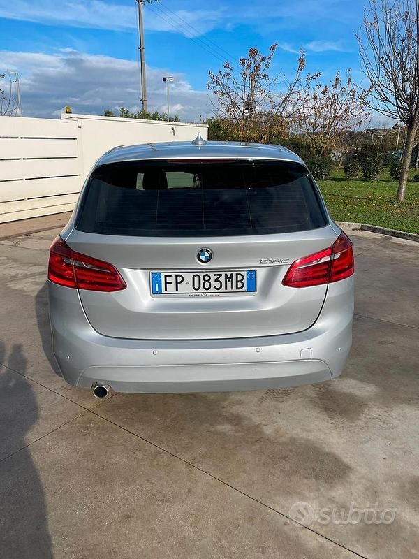 Usata BMW 218 Active Tourer 150 CV (110 kW) 2018 Grigio Monovolume
