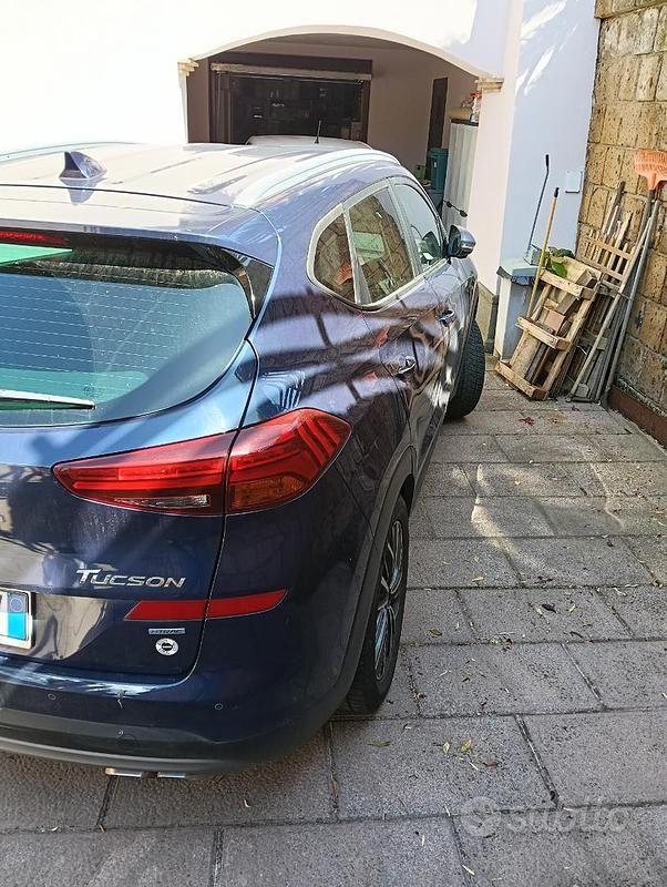 Usata Hyundai Tucson XPrime 136 CV (100 kW) 2019 Blu SUV