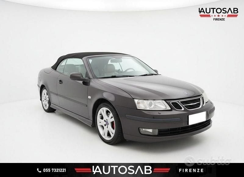 Nero Usata 2005 Saab 9-3 Cabriolet Aero Cabrio | 6900 € - Immagine 1/4