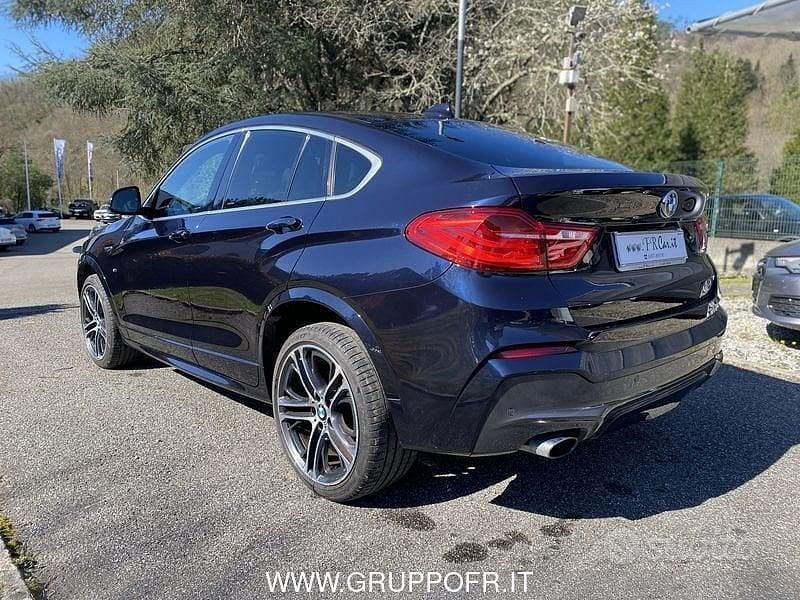 Usata BMW X4 M Sport 190 CV (139 kW) 2018 Blu SUV