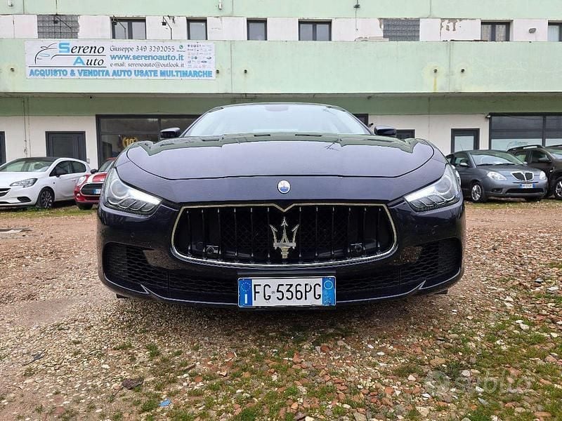 Usata Maserati Ghibli GranLusso 275 CV (202 kW) 2017 Bianco Berlina