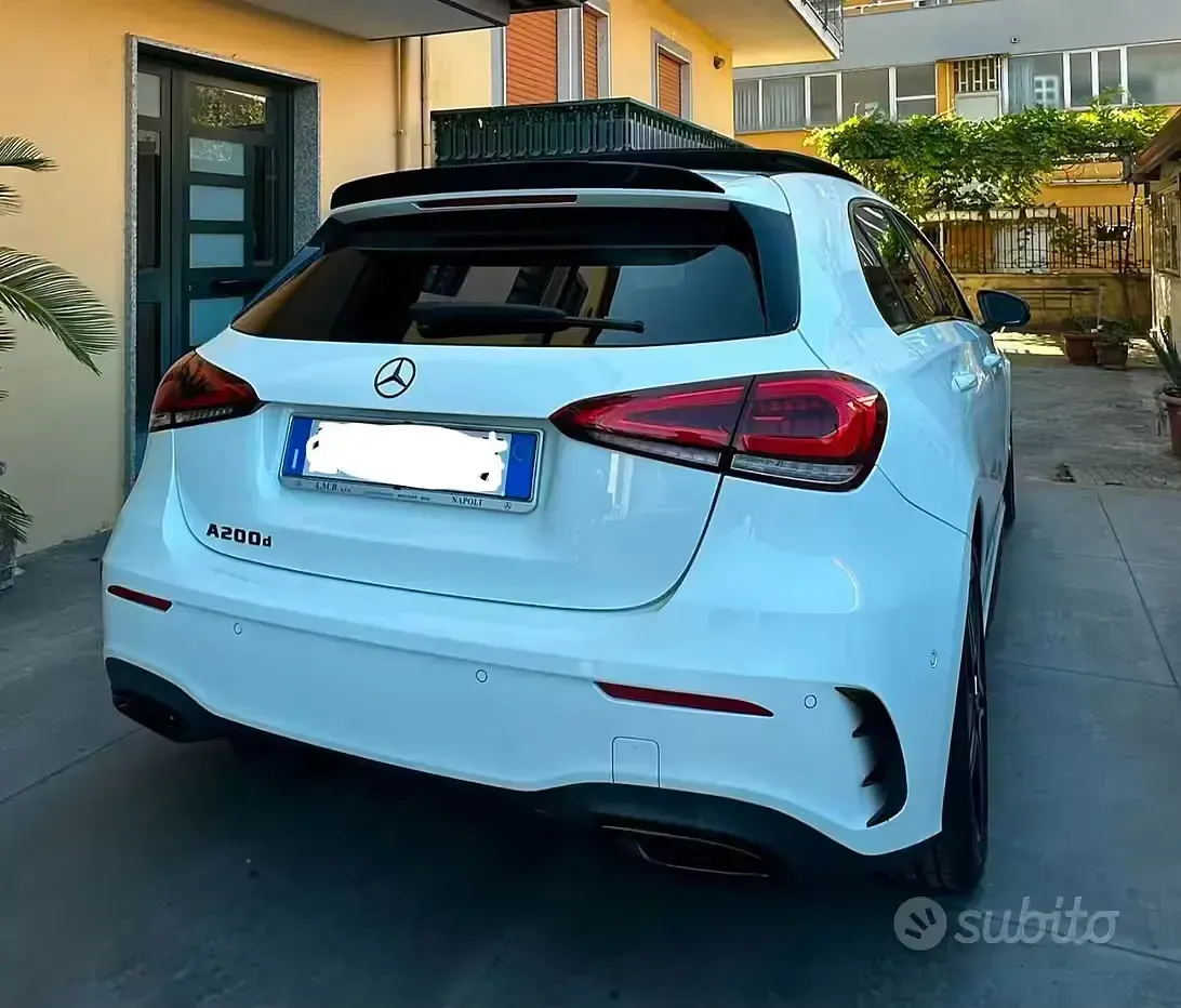 Usata Mercedes A200 Premium 150 CV (110 kW) 2020 Bianco Berlina