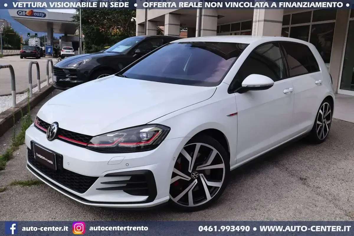 Usata VW Golf VIII GTI 245 CV (180 kW) 2020 Bianco Berlina