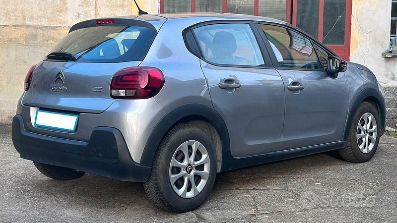 Usata Citroën C3 Feel 110 CV (80 kW) 2019 Grigio Utilitaria