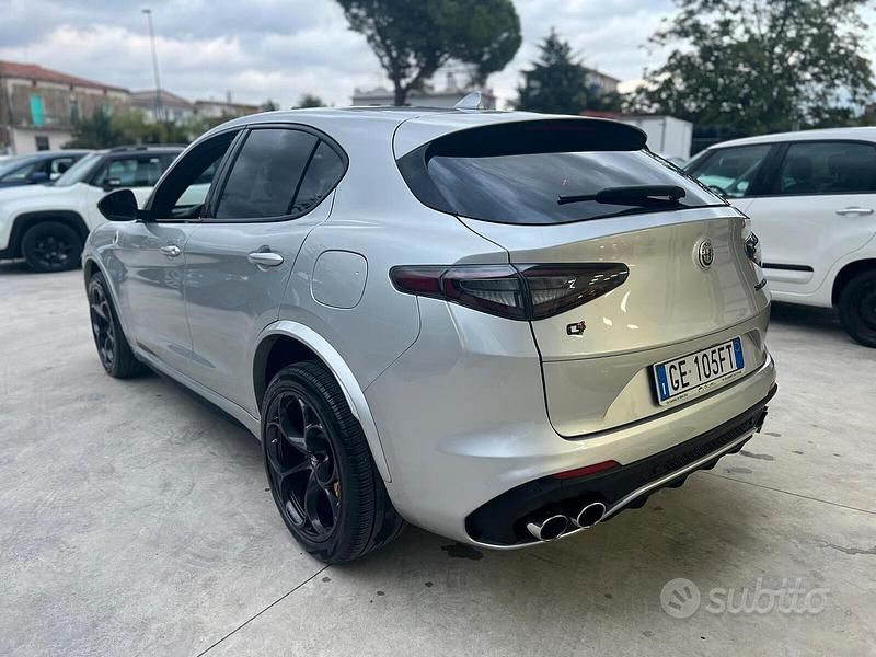 Usata Alfa Romeo Stelvio Quadrifoglio 510 CV (375 kW) 2021 Grigio SUV