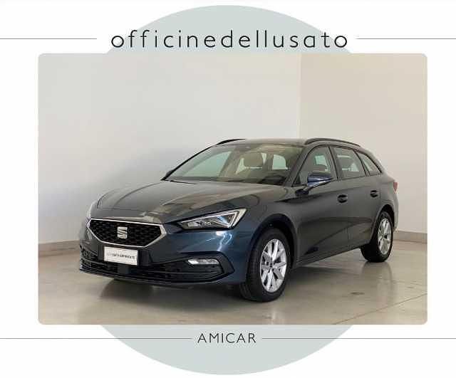 Usata Seat Leon Style 150 CV (110 kW) 2023 Grigio Station wagon