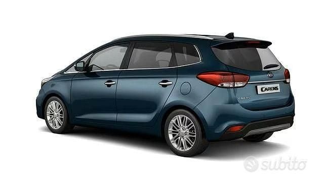 Usata Kia Carens 115 CV (84 kW) 2017 Blu Monovolume