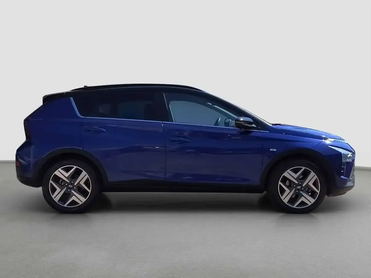 Usata Hyundai Bayon 101 CV (74 kW) 2021 Blu/azzurro SUV