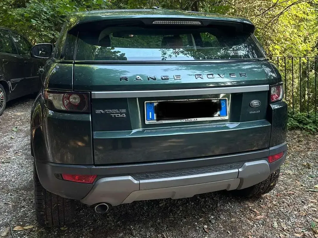 Usata Land Rover Range Rover evoque Pure 150 CV (110 kW) 2011 Verde SUV