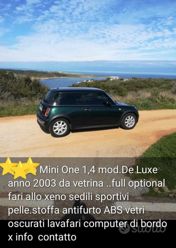 Usata 2003 Mini One D Due volumi | 4500 € (Molto cara) - Immagine 1/4