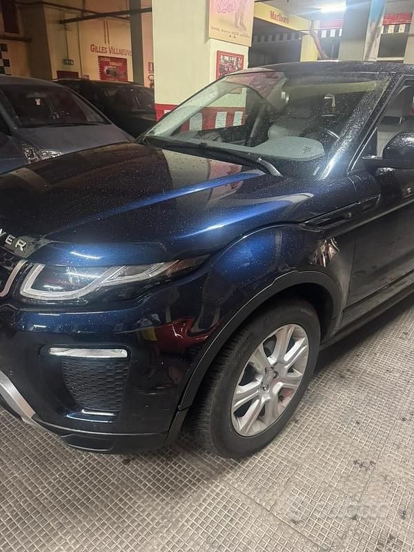 Usata Land Rover Range Rover evoque 2016 Blu SUV