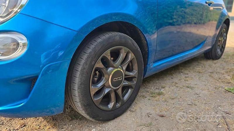 Usata Fiat 500C Sport 70 CV (51 kW) 2021 Blu Cabrio