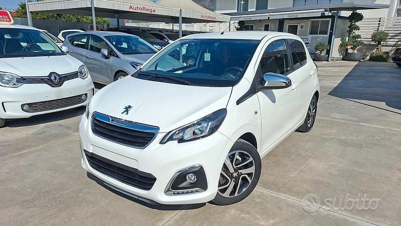 Usata Peugeot 108 72 CV (52 kW) 2019 Bianco Berlina
