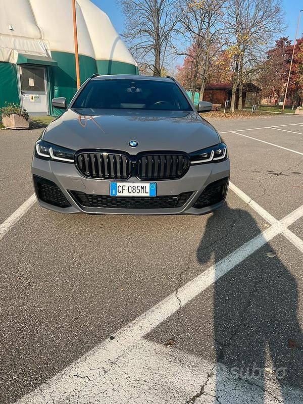 Usata BMW 520 M Sport 190 CV (139 kW) 2021 Grigio Station wagon