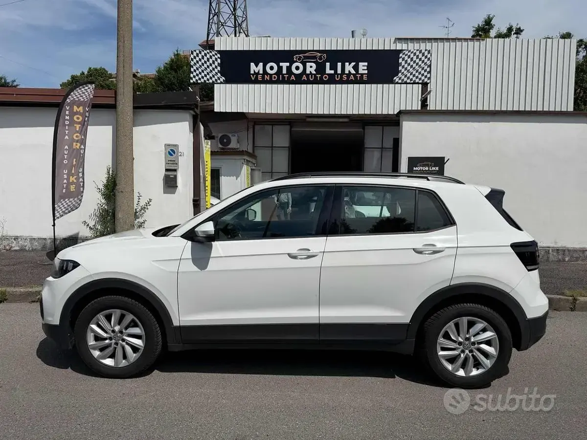 Usata VW T-Cross Style 95 CV (69 kW) 2020 Bianco SUV