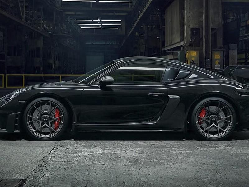 Nuova Porsche Cayman GT4 2026 Nero Coupé