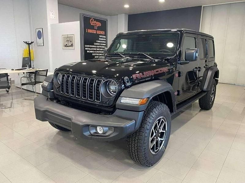 Nero Nuova 2025 Jeep Wrangler Rubicon SUV | 59.900 € (Ottimo prezzo) - Immagine 1/4