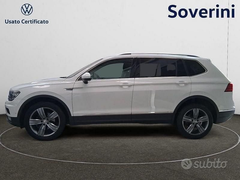 Usata VW Tiguan Allspace Advance 150 CV (110 kW) 2020 Bianco SUV