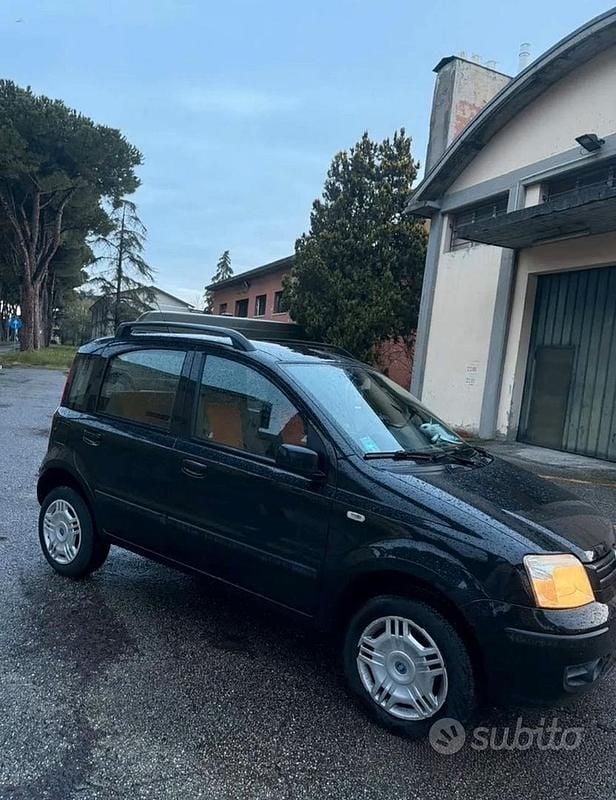 Usata Fiat Panda 2007 Nero Utilitaria