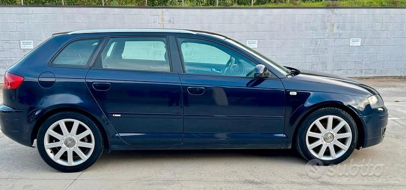 Brugt Audi A3 140 HK (102 kW) 2005 Blå Hatchback