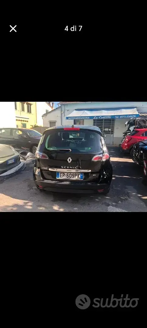 Usata Renault Scénic III XMOD 110 CV (80 kW) 2012 Nero Monovolume