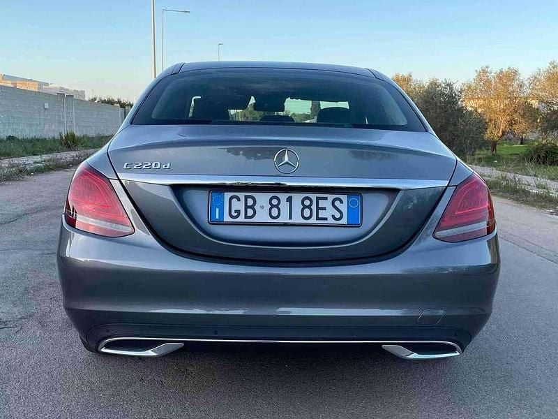 Usata Mercedes C220 194 CV (142 kW) 2020 Grigio Berlina
