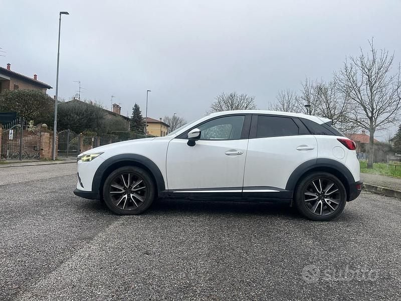 Usata Mazda CX-3 Exceed 105 CV (77 kW) 2017 Bianco SUV