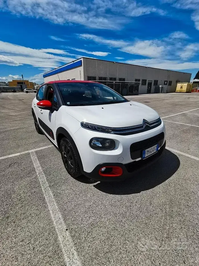 Usata Citroën C3 Feel 75 CV (55 kW) 2017 Bianco Berlina