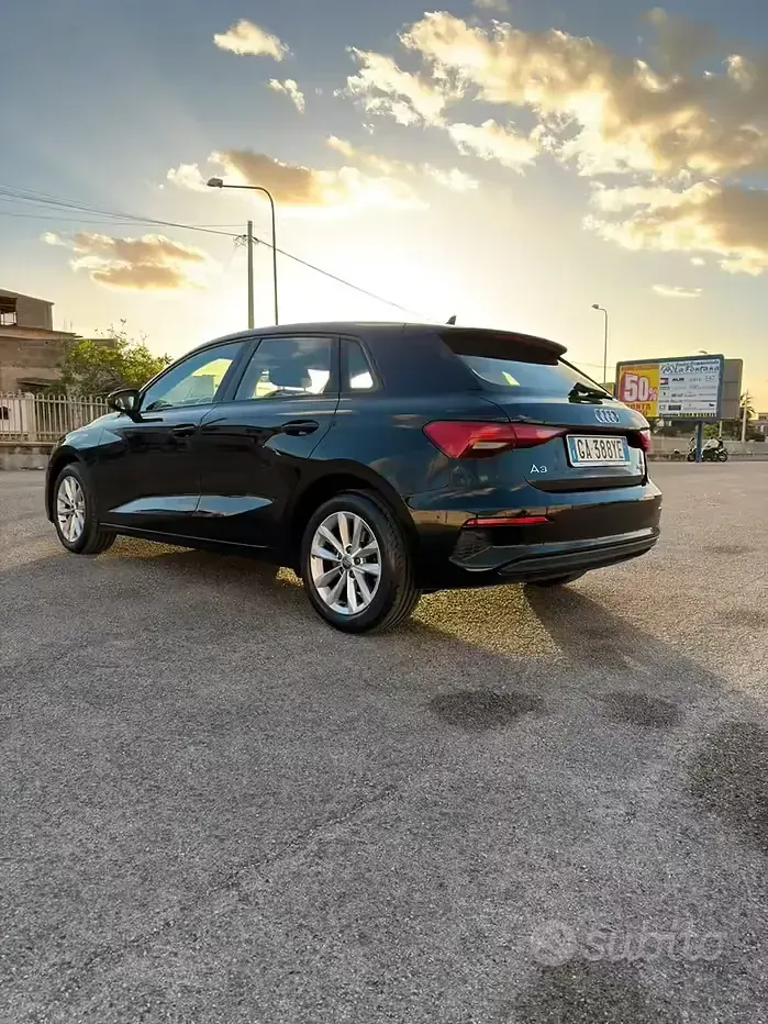 Usata Audi A3 2020 Nero Berlina