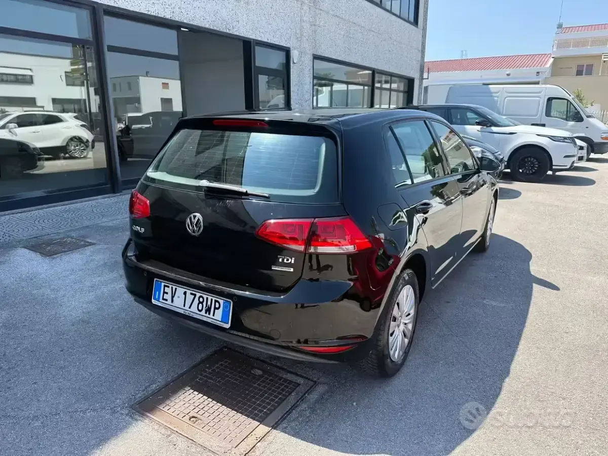 Usata VW Golf VII Sound 90 CV (66 kW) 2014 Nero Berlina
