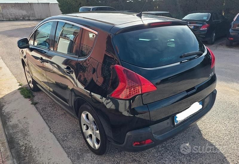 Usata Peugeot 3008 111 CV (81 kW) 2010 Nero SUV