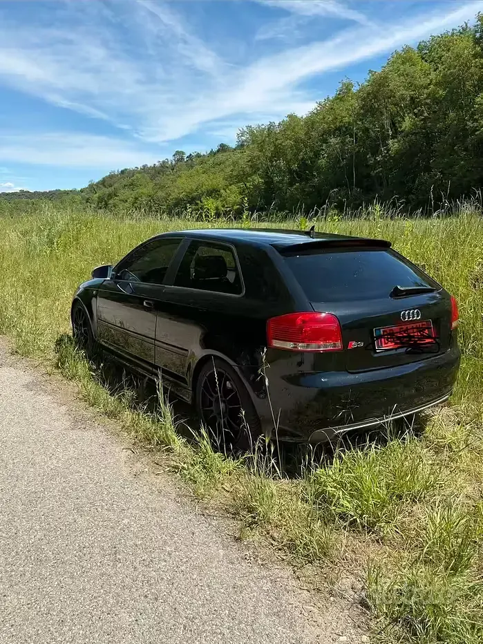 Usata Audi S3 265 CV (194 kW) 2009 Nero Utilitaria