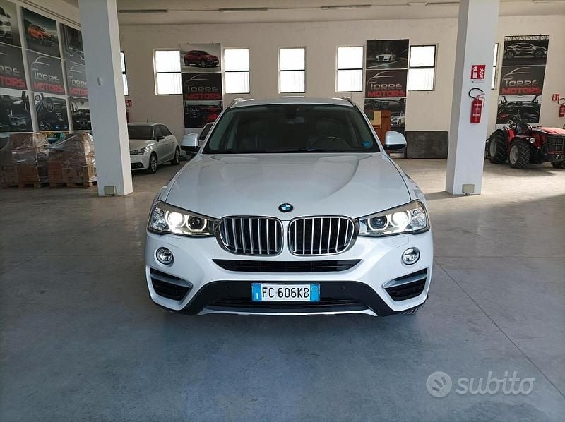 Usata BMW X4 xLine 190 CV (139 kW) 2016 Bianco SUV