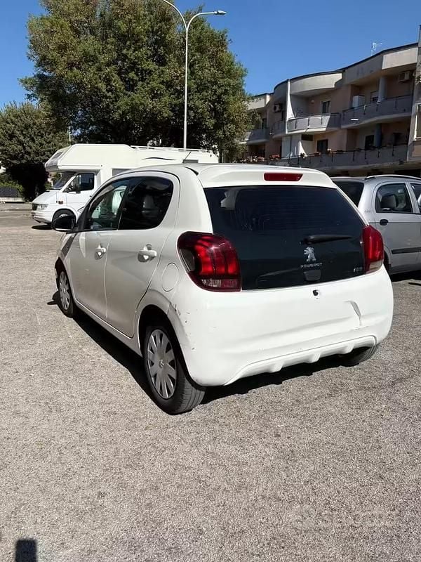 Usata Peugeot 108 82 CV (60 kW) 2016 Bianco Utilitaria